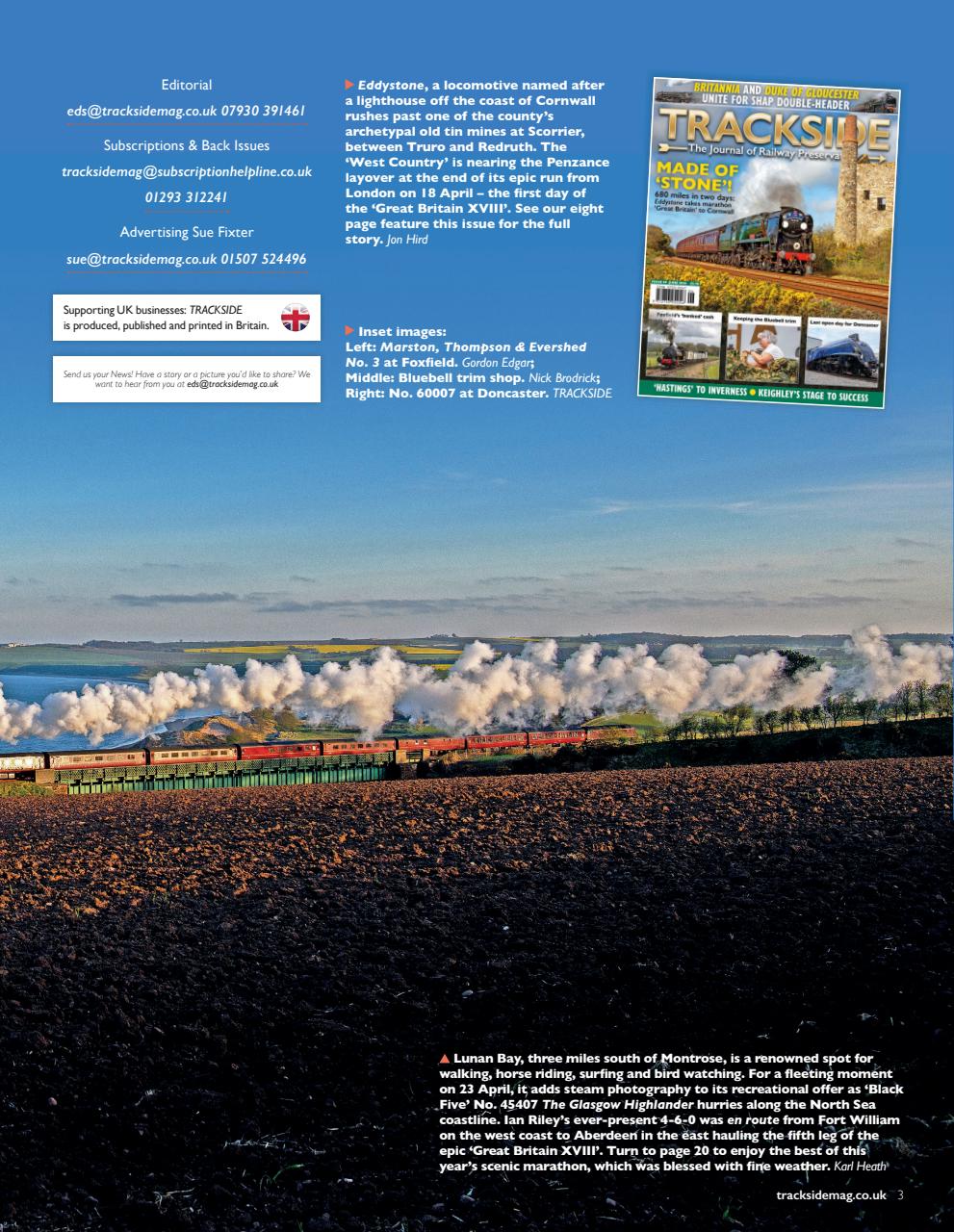 Trackside Preview Pages
