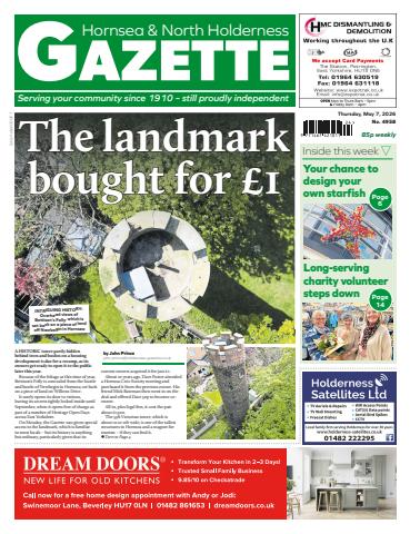Hornsea Gazette May 7, 2026 issue Hornsea Gazette May 7, 2026