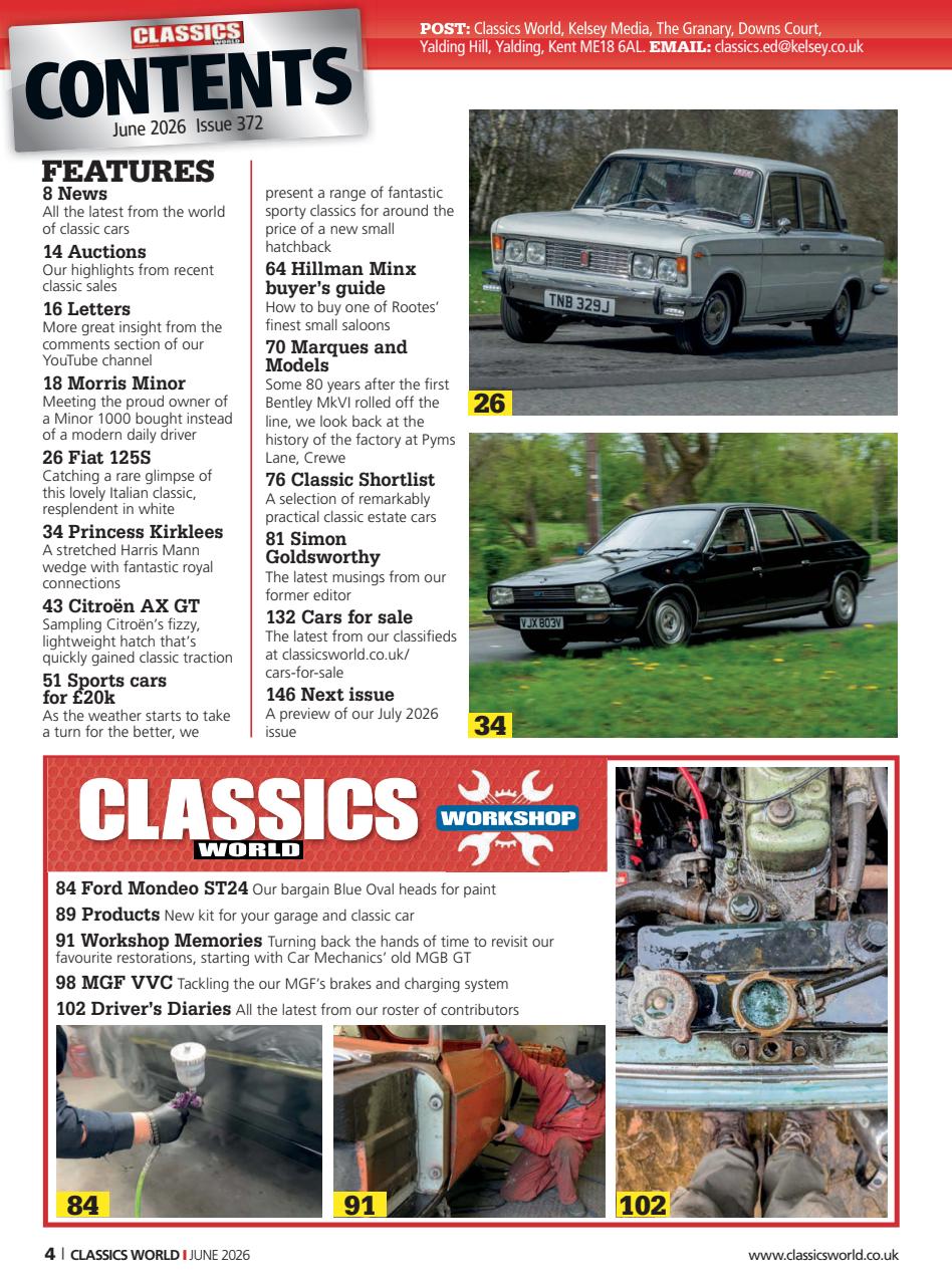 Classics World Preview Pages