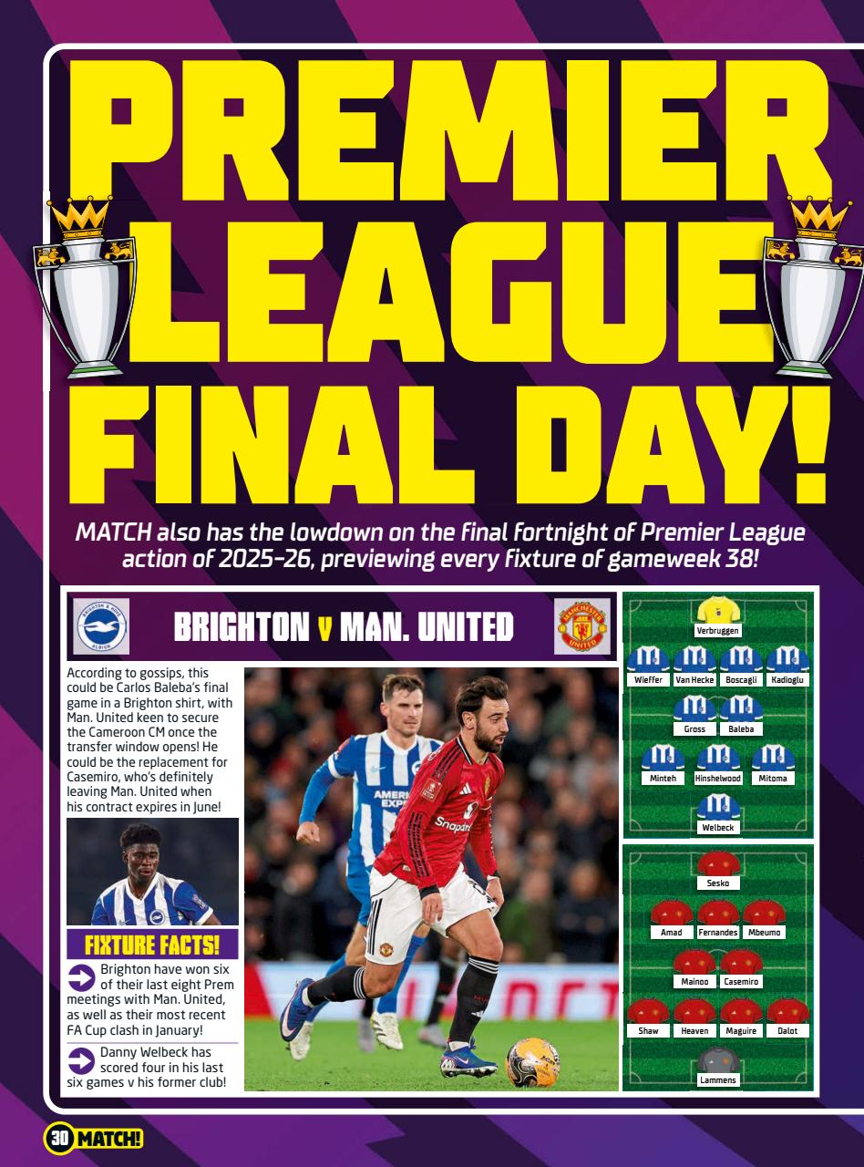 Match Preview Pages
