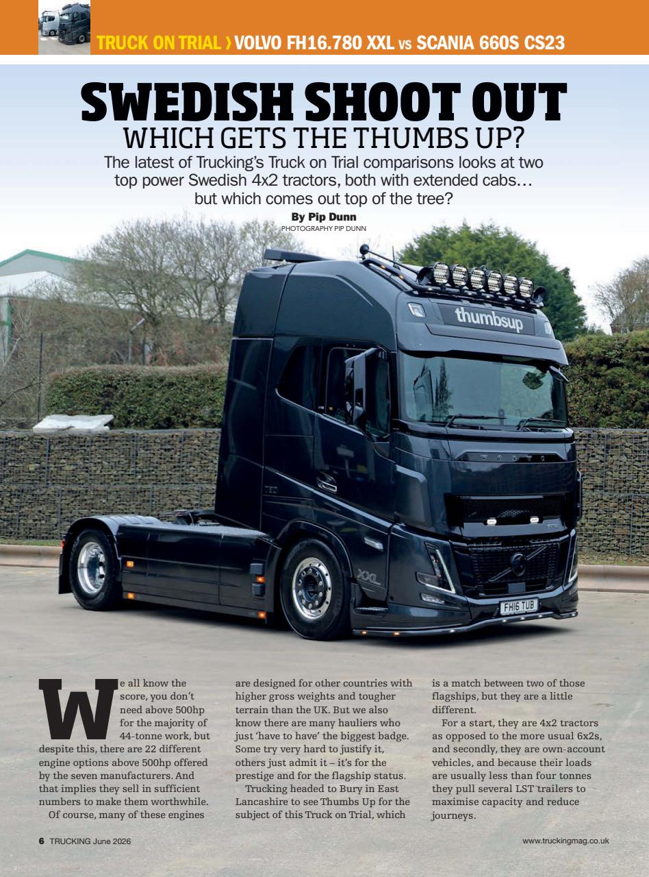 Trucking Magazine Preview Pages
