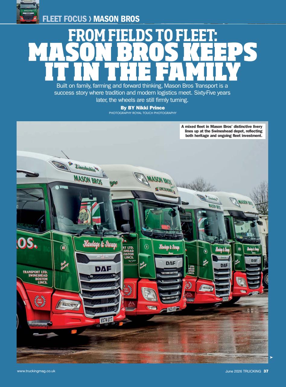 Trucking Magazine Preview Pages