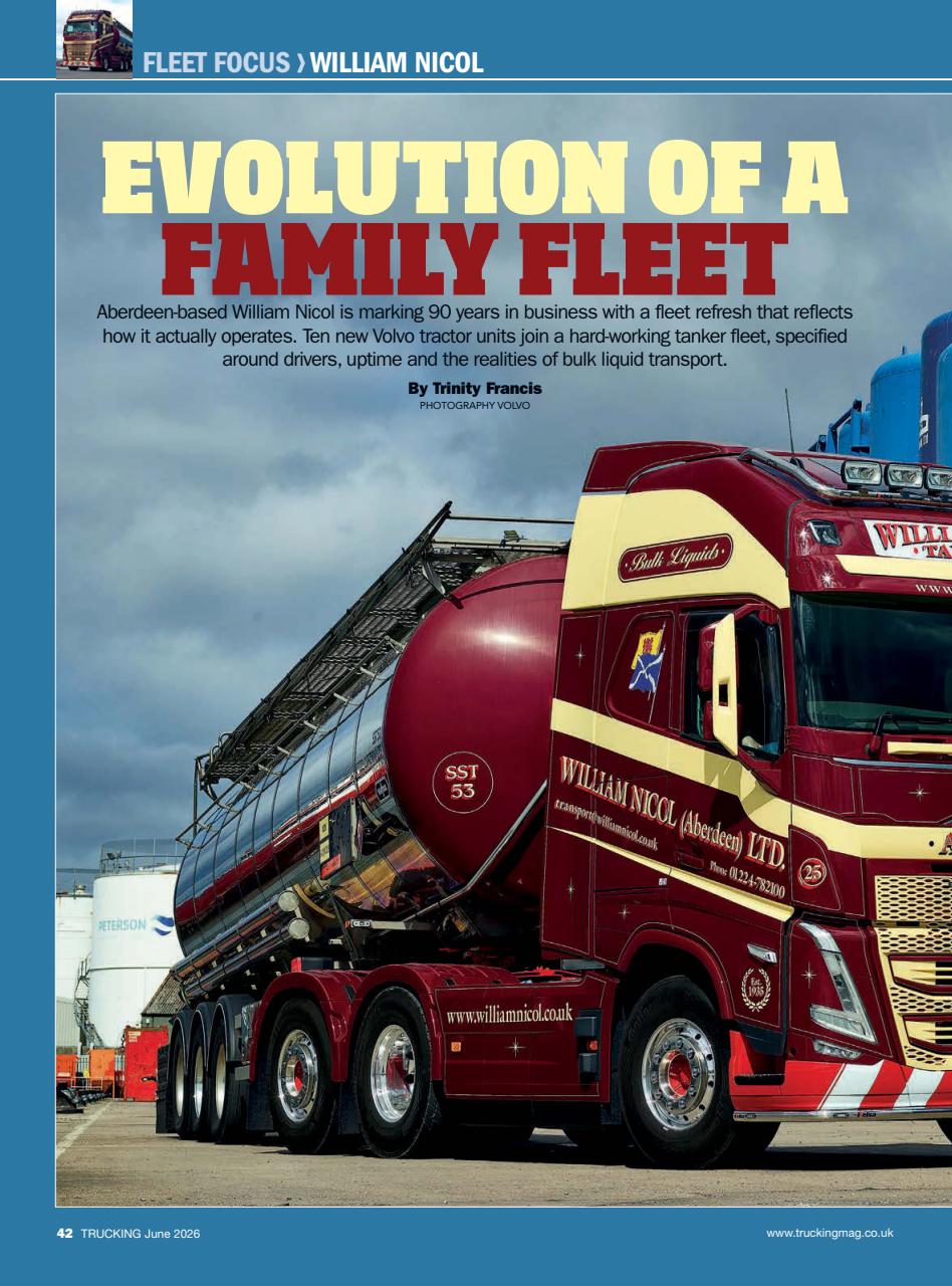 Trucking Magazine Preview Pages