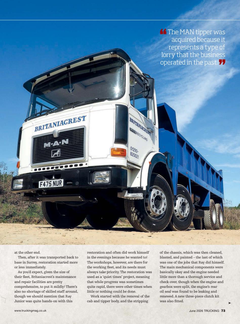 Trucking Magazine Preview Pages