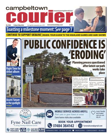 Campbeltown Courier issue Friday, May 08, 2026