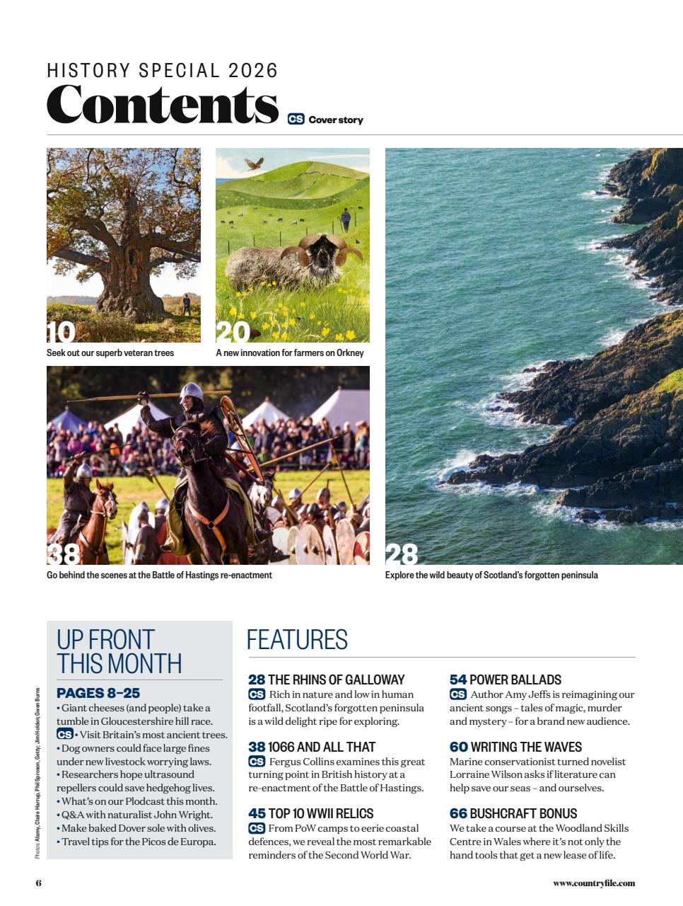 BBC Countryfile Magazine Preview Pages