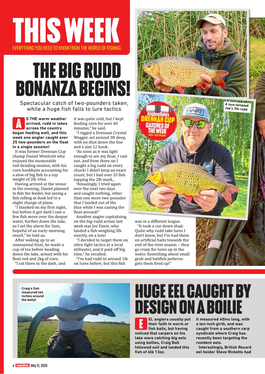 Angling Times Preview Pages