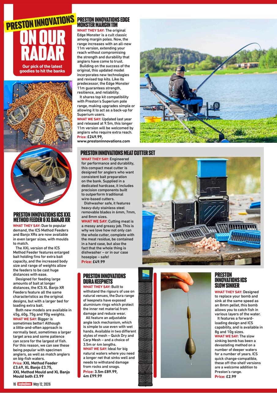 Angling Times Preview Pages