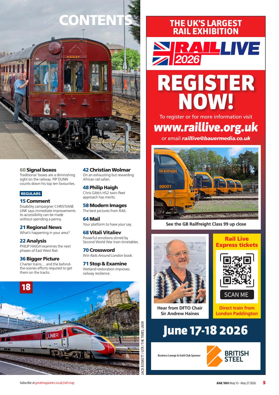 Rail Preview Pages