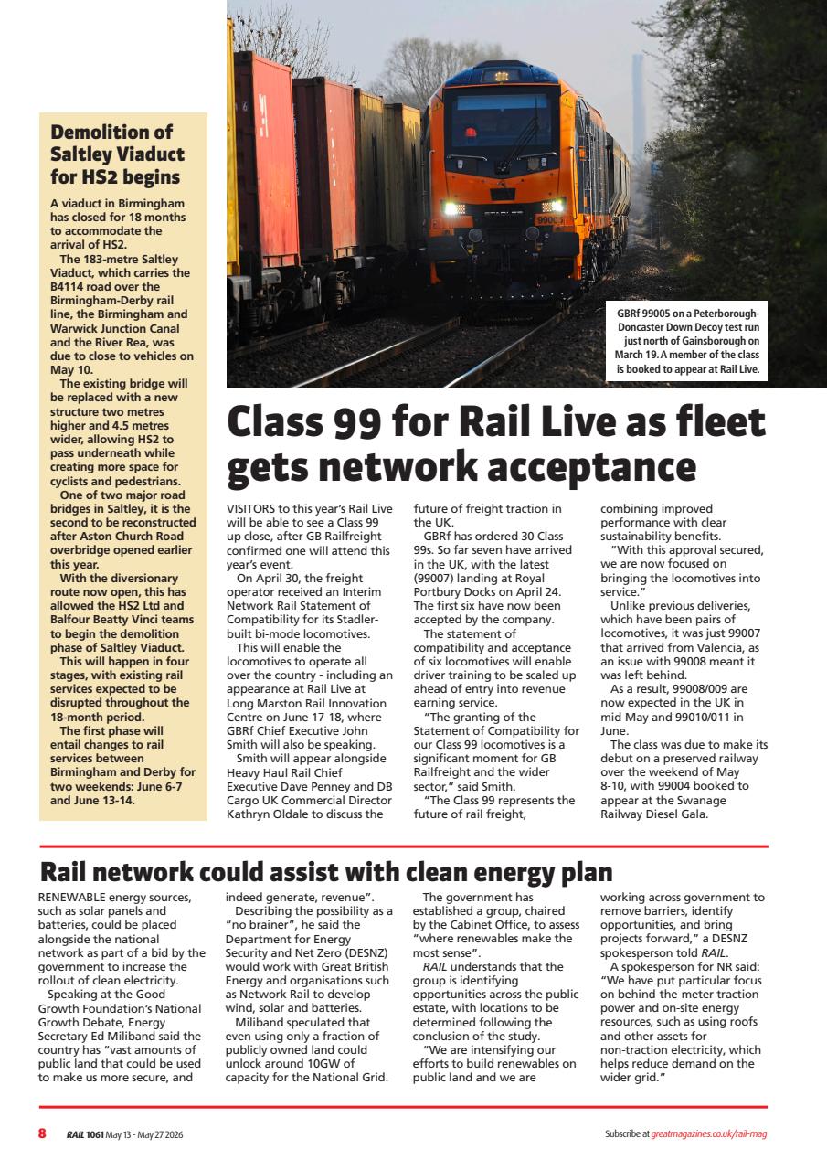 Rail Preview Pages