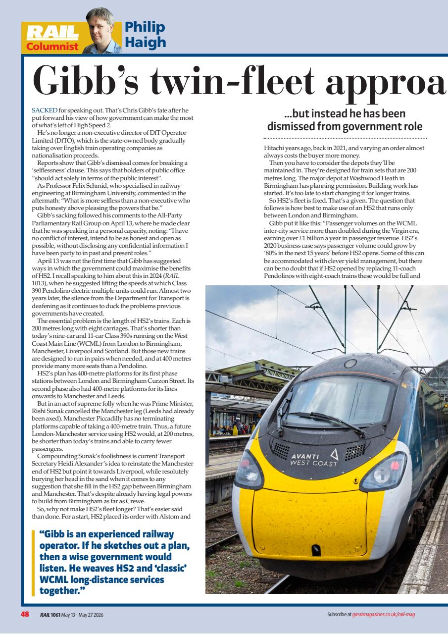 Rail Preview Pages
