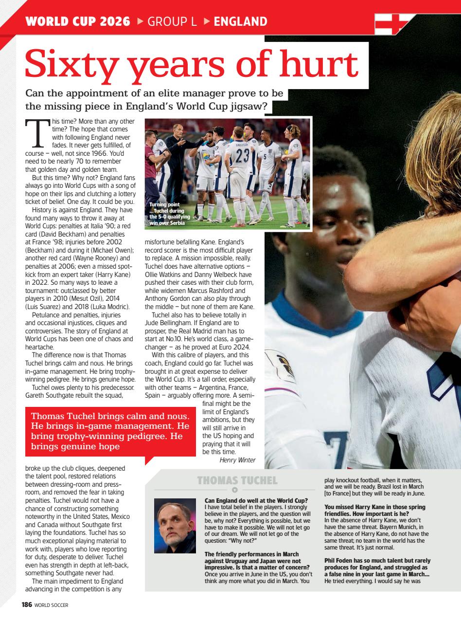 World Soccer Preview Pages