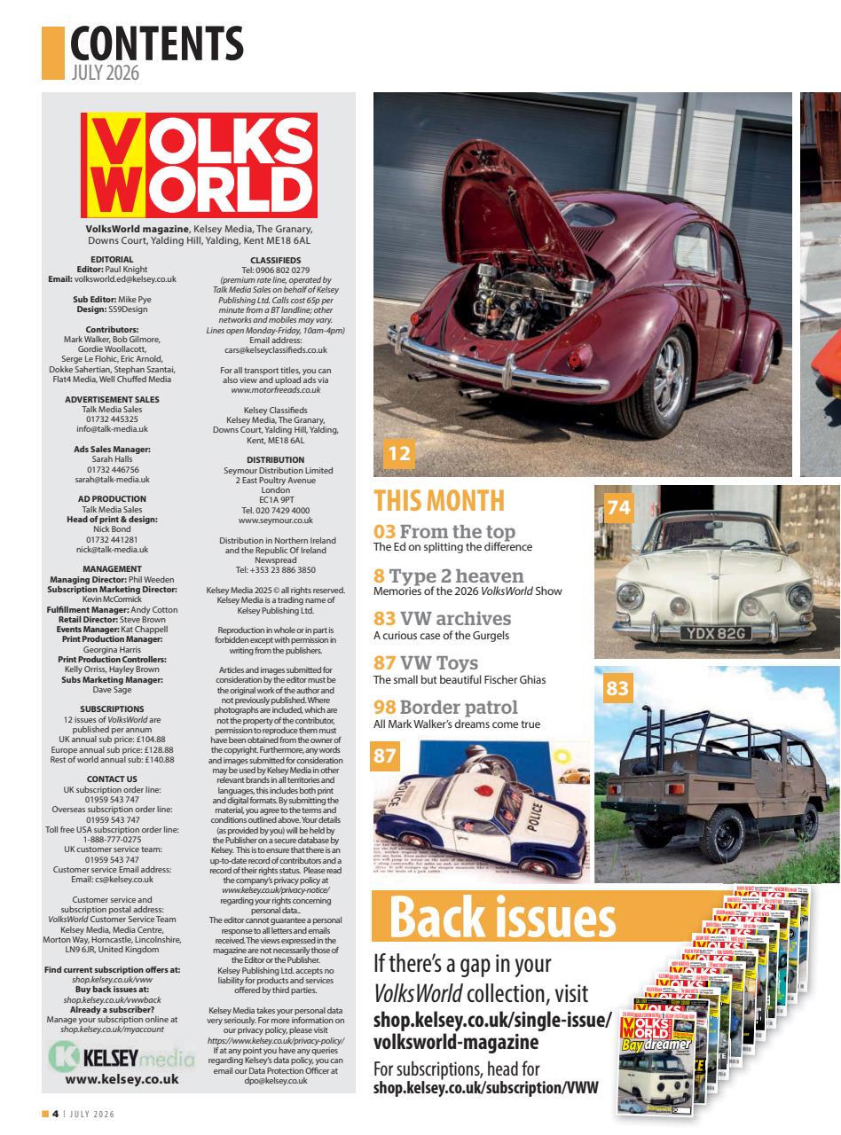 Volksworld Preview Pages