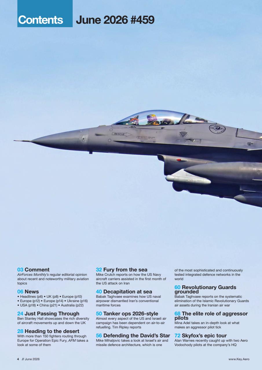 AirForces Monthly Preview Pages
