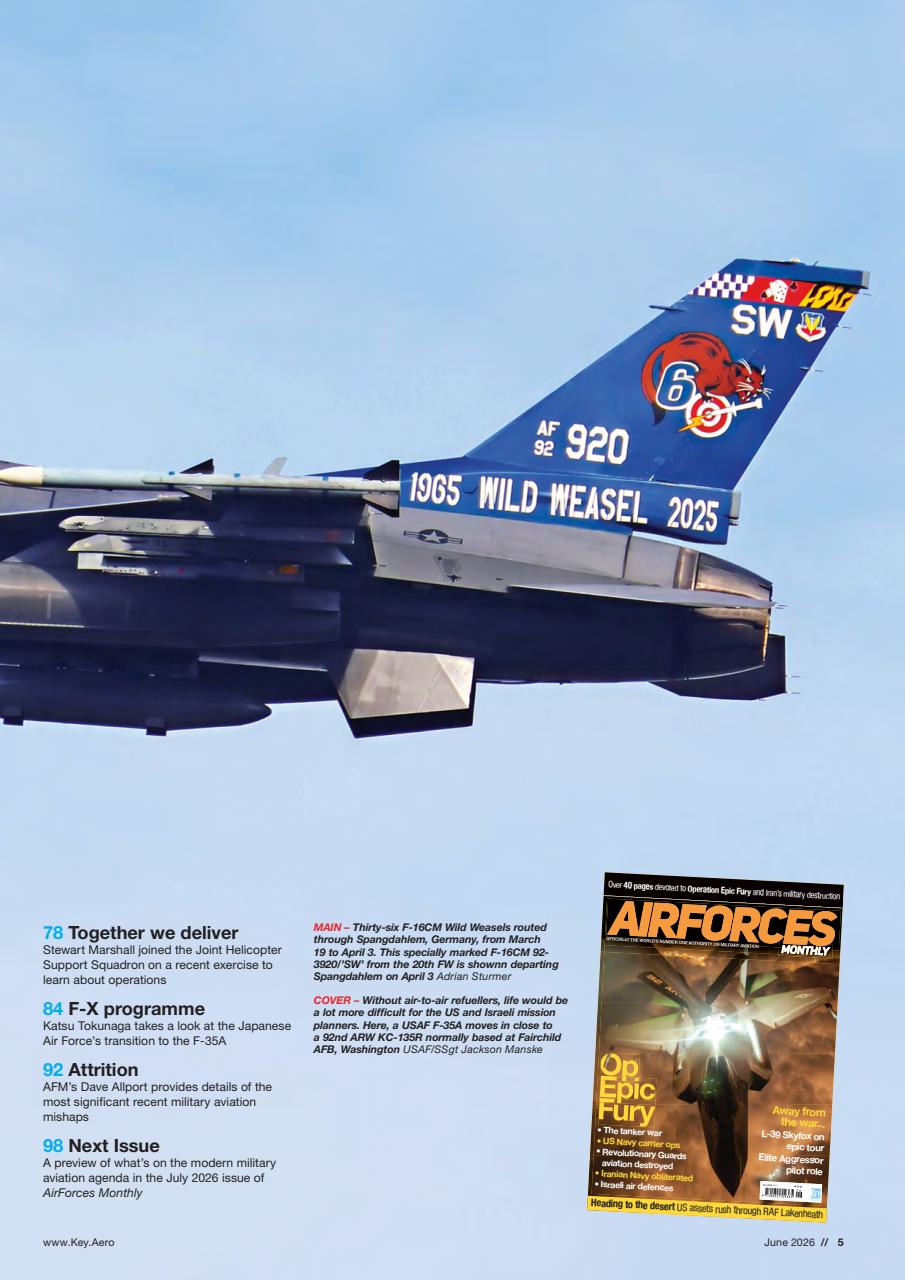 AirForces Monthly Preview Pages