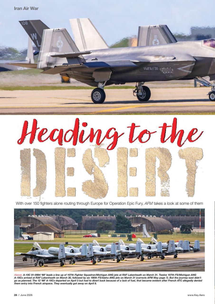 AirForces Monthly Preview Pages