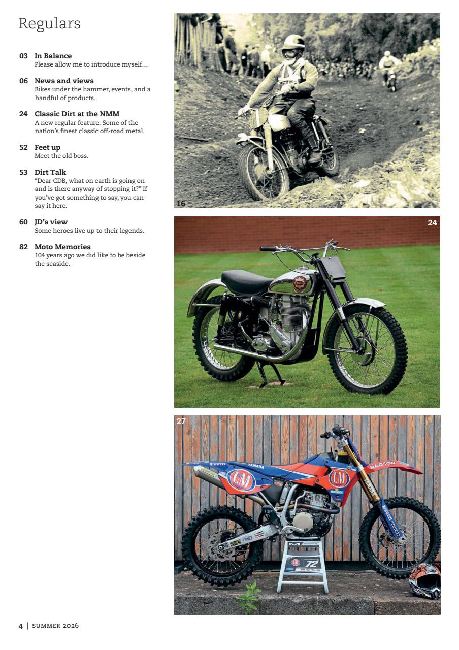 Classic Dirt Bike Preview Pages