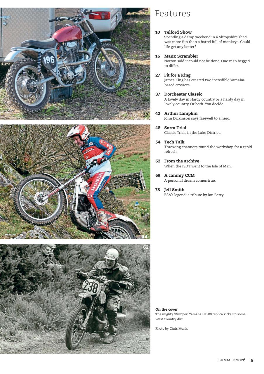 Classic Dirt Bike Preview Pages