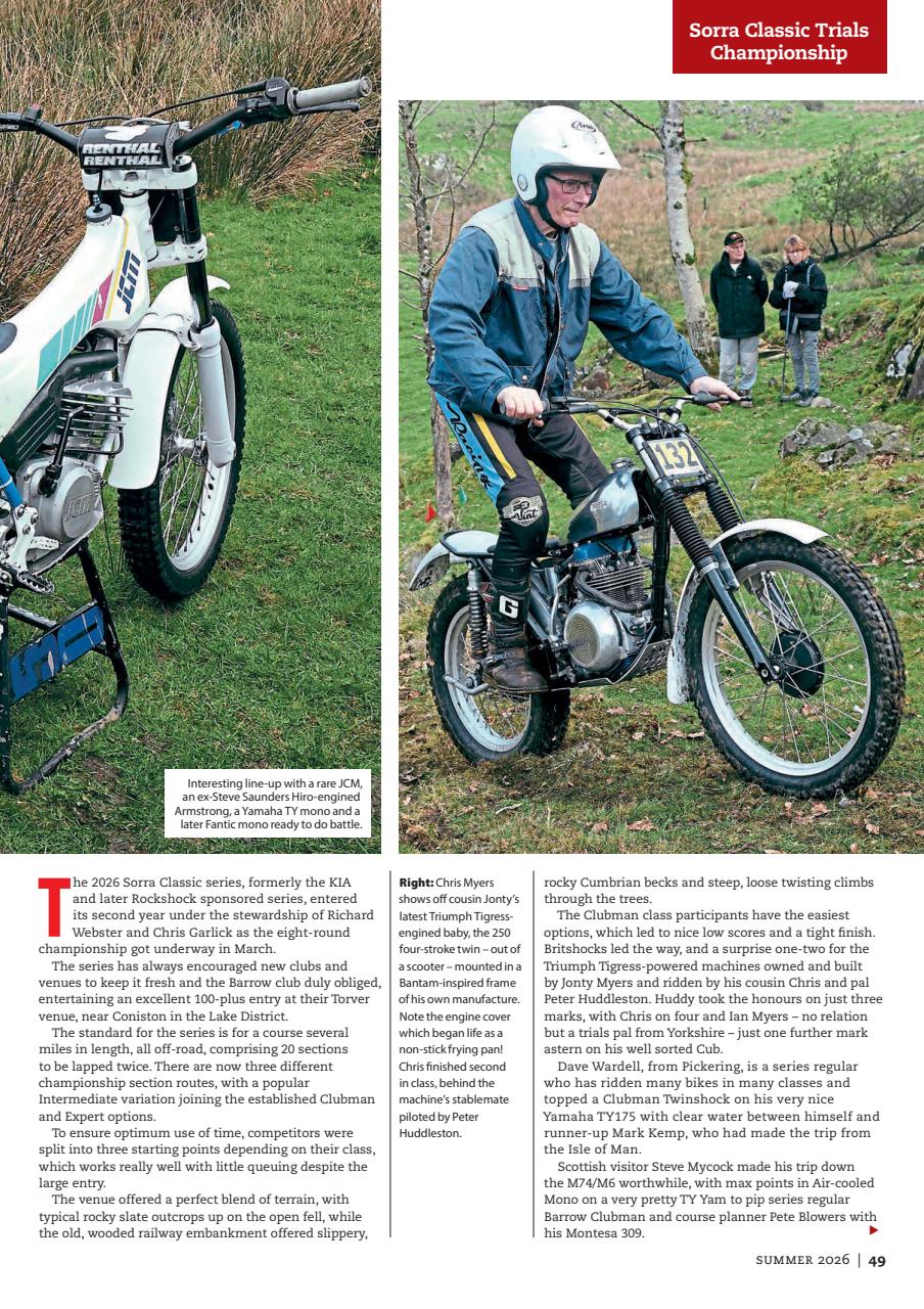 Classic Dirt Bike Preview Pages