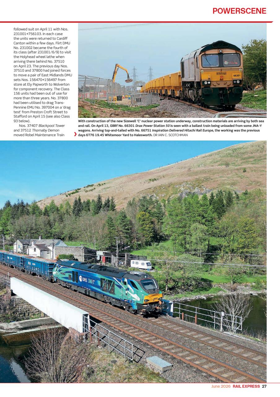 Rail Express Preview Pages
