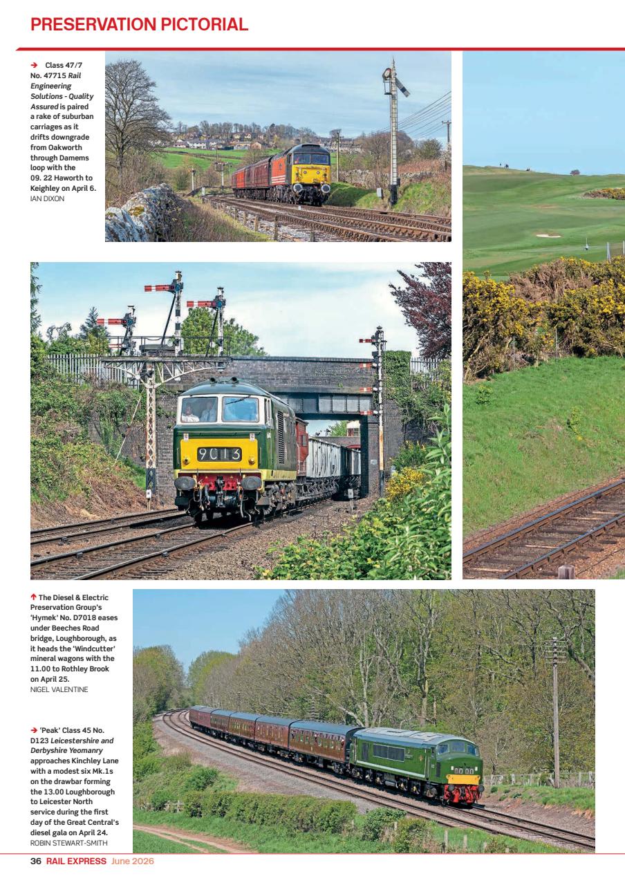 Rail Express Preview Pages