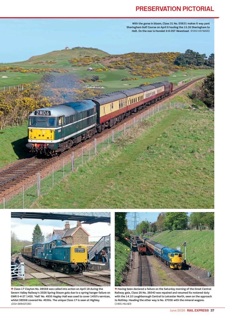 Rail Express Preview Pages