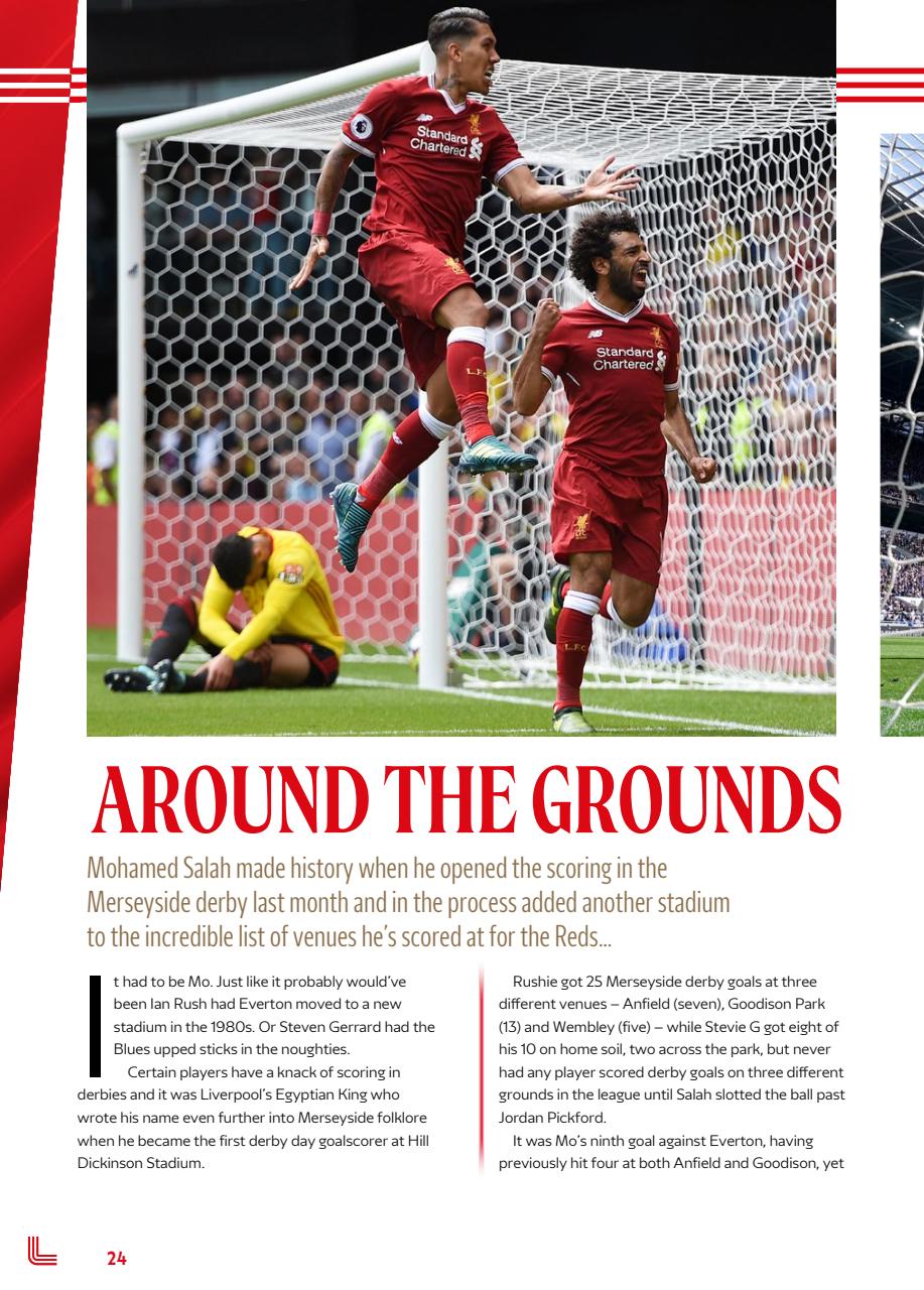 Liverpool FC Programmes Preview Pages