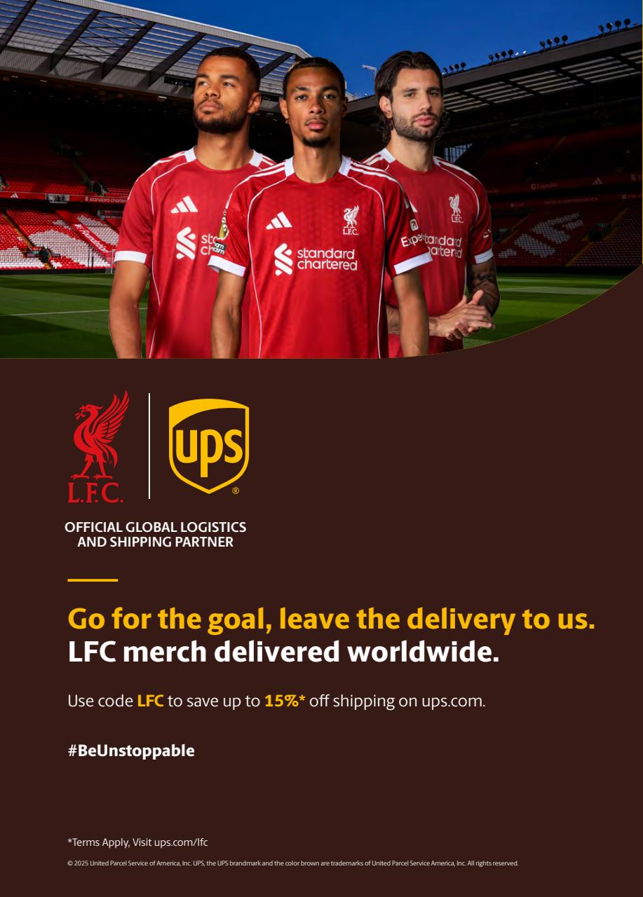 Liverpool FC Programmes Preview Pages