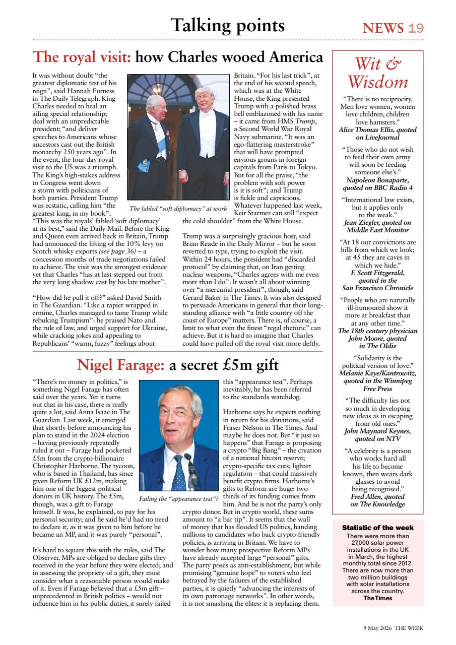 The Week Preview Pages