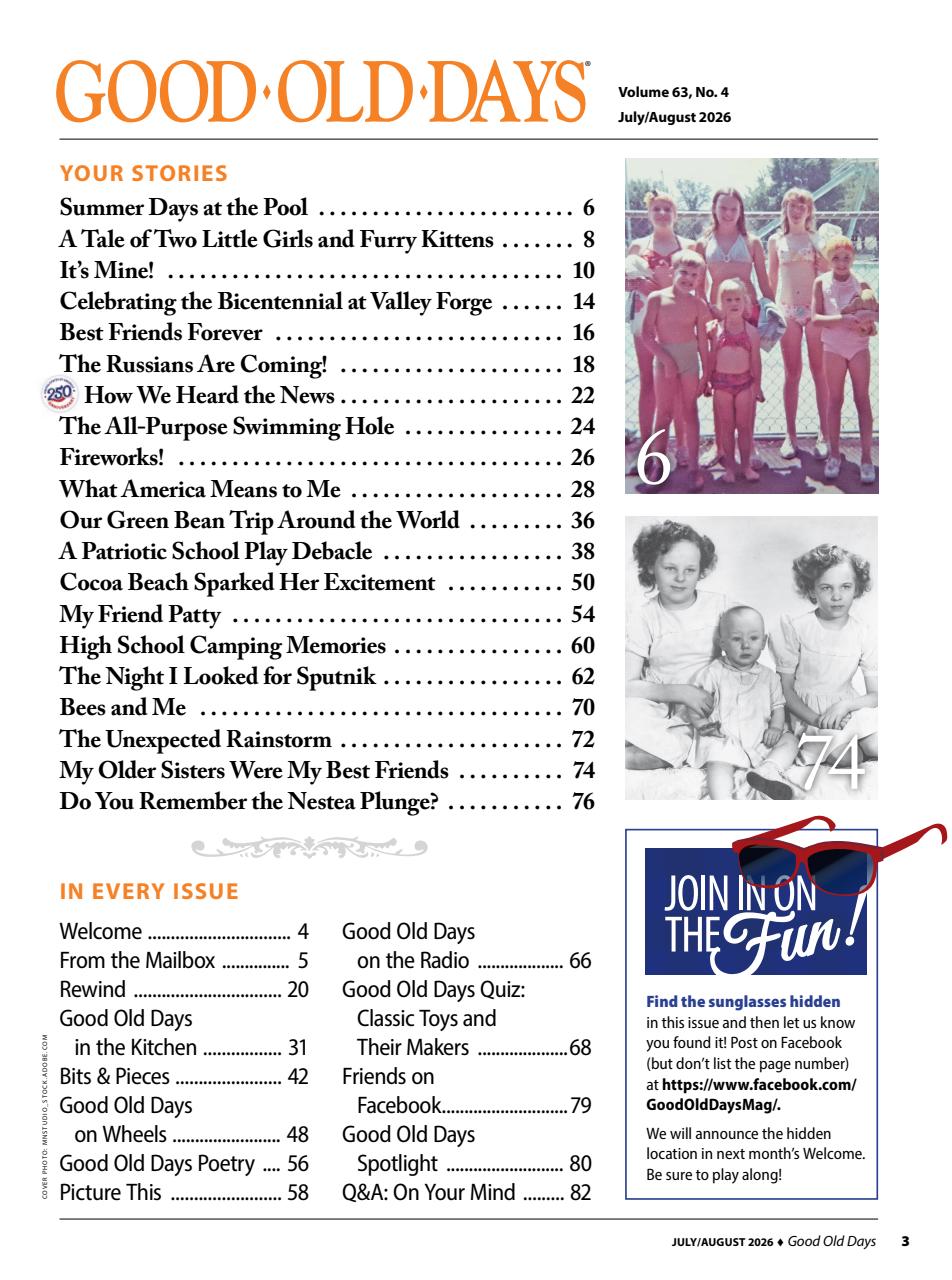 Good Old Days Preview Pages
