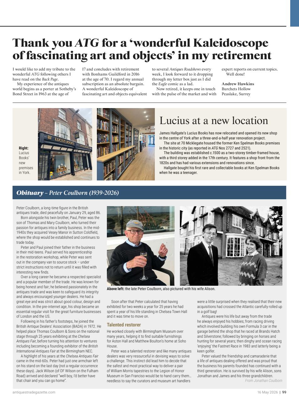 Antiques Trade Gazette Preview Pages