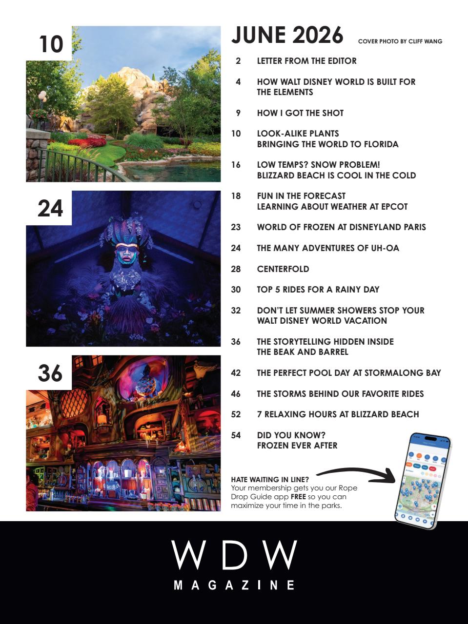 WDW Magazine Preview Pages
