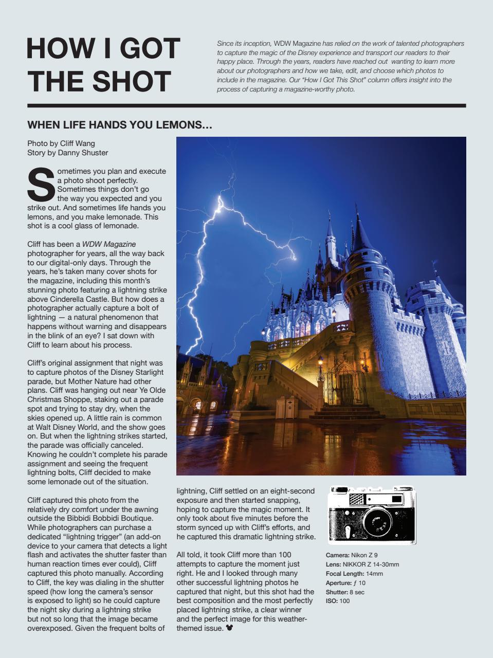 WDW Magazine Preview Pages