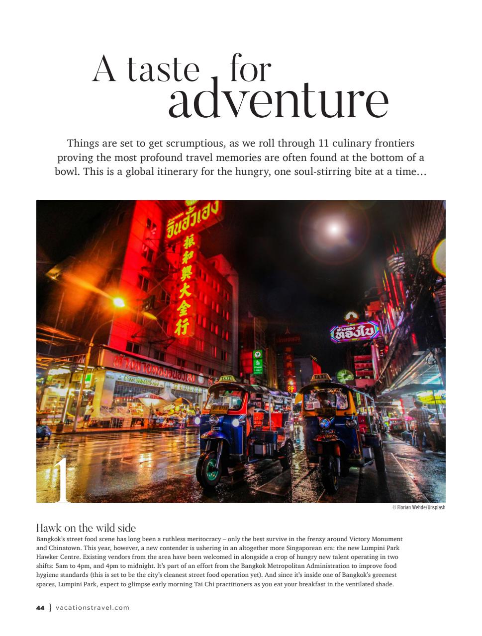 Vacations & Travel Preview Pages