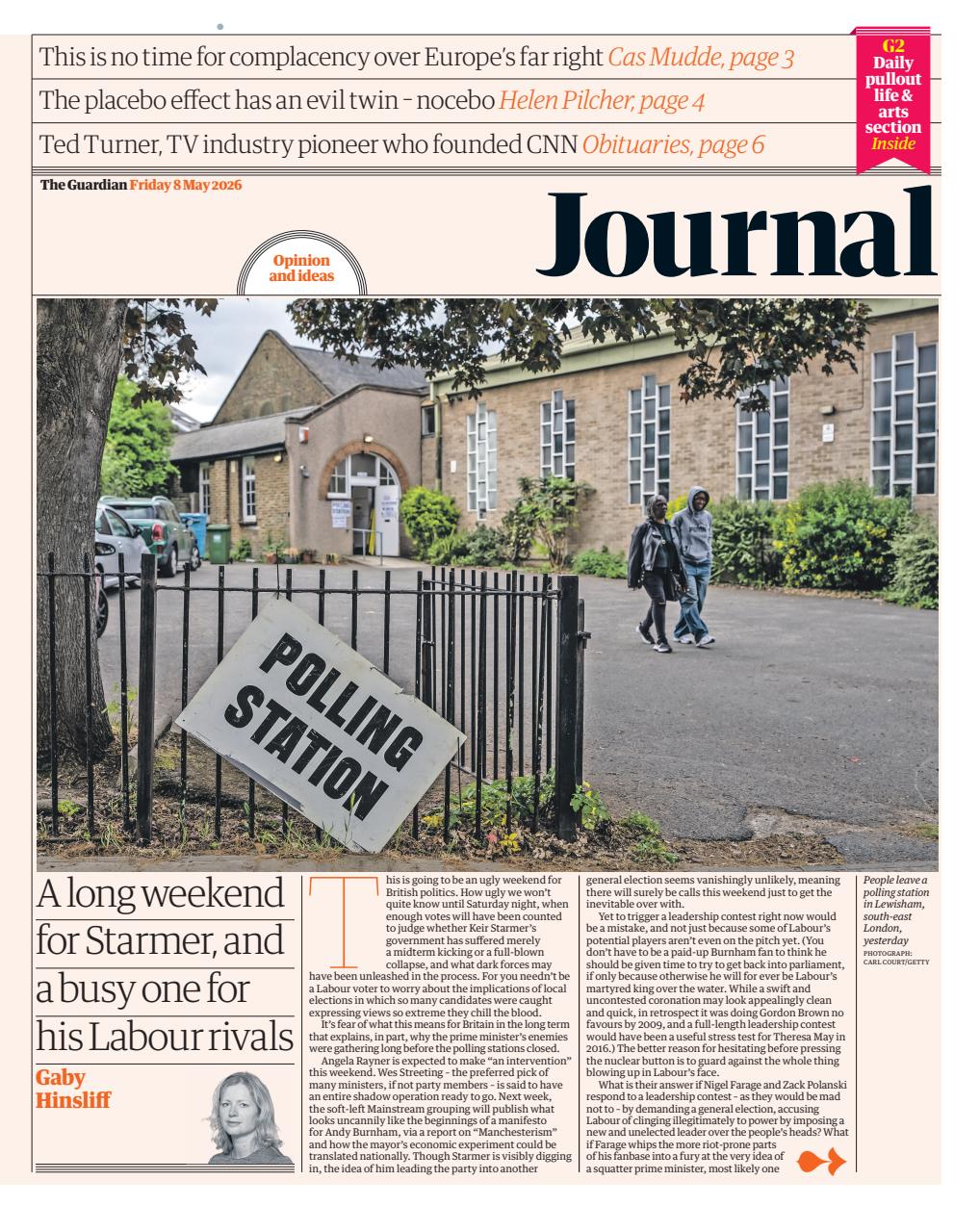 The Guardian Newspaper Preview Pages