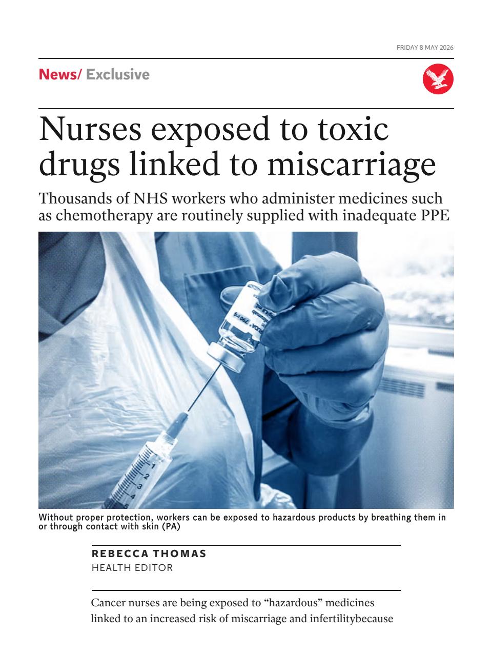 The Independent Daily Edition Newspaper Preview Pages