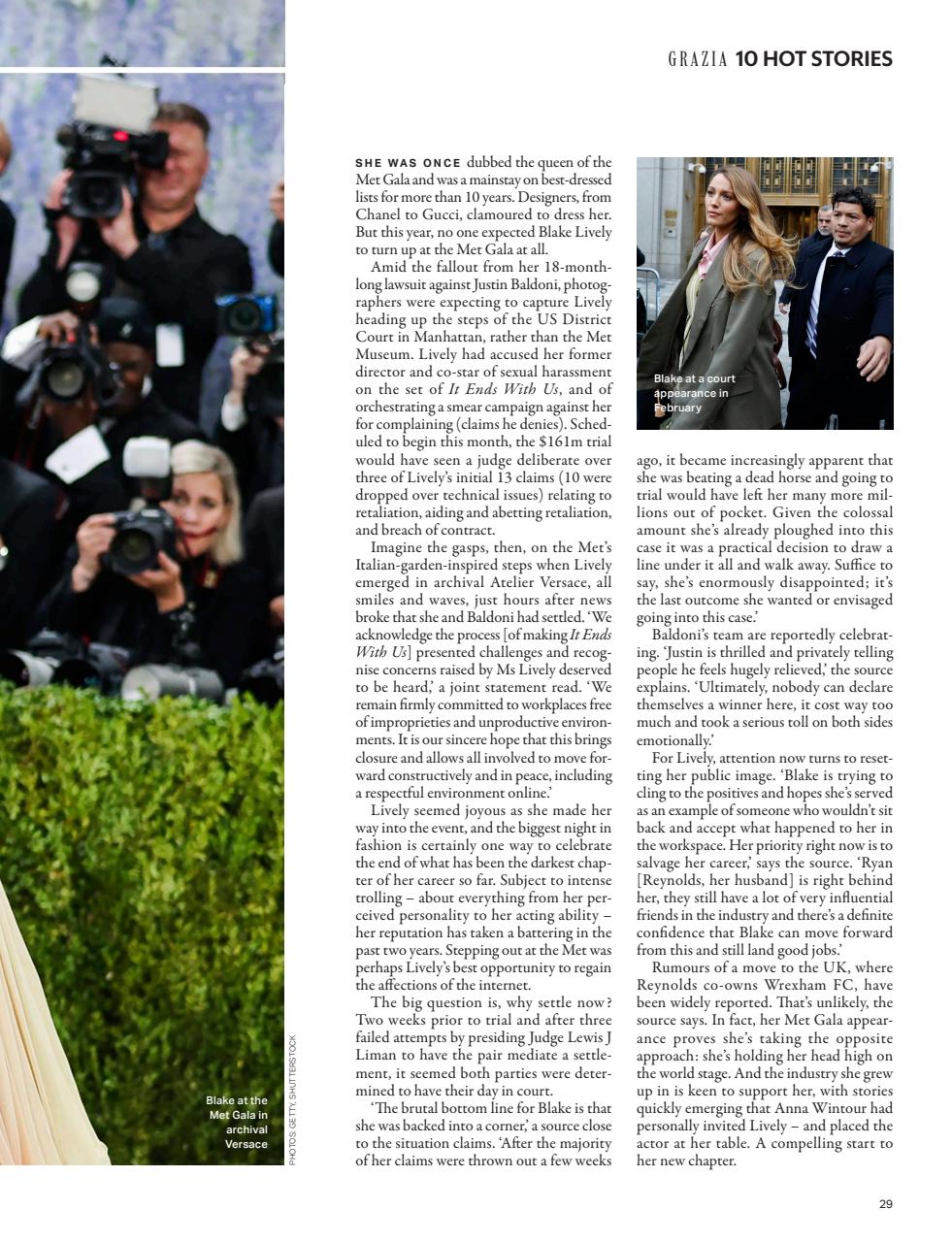 Grazia Preview Pages
