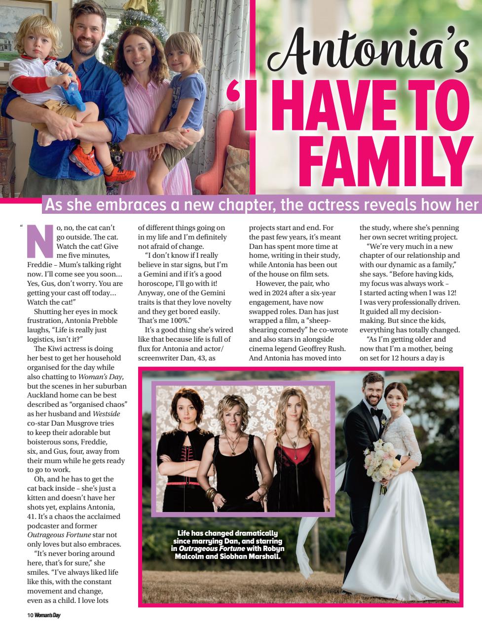 Woman's Day NZ Preview Pages