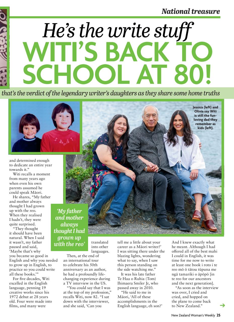 NZ Woman's Weekly Preview Pages