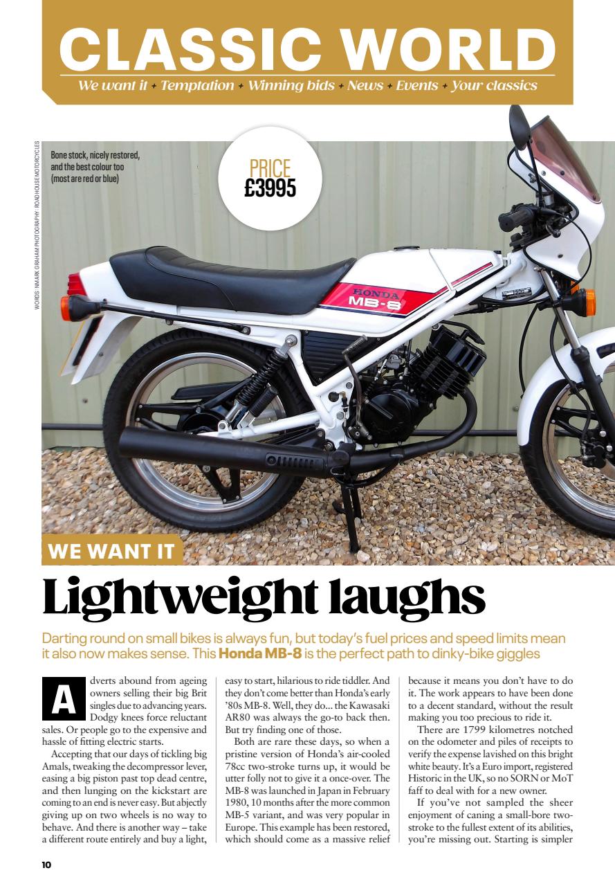 Classic Bike Preview Pages