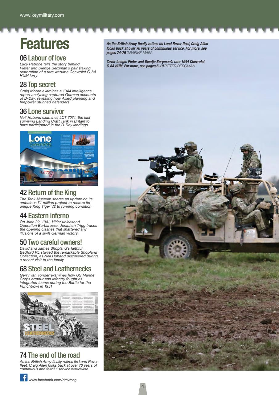 Classic Military Vehicle Preview Pages