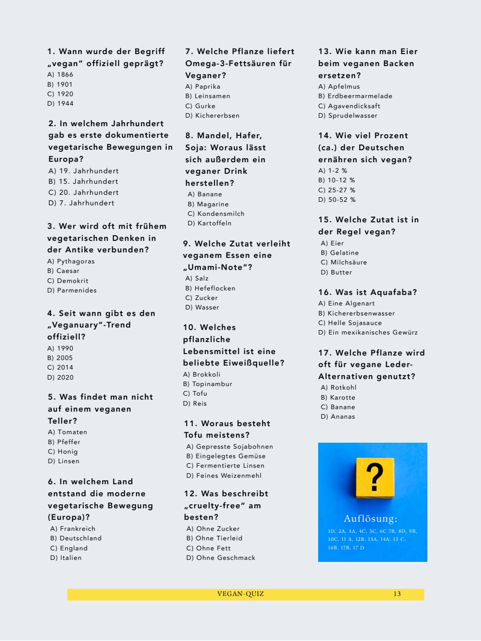 Vegan World Preview Pages