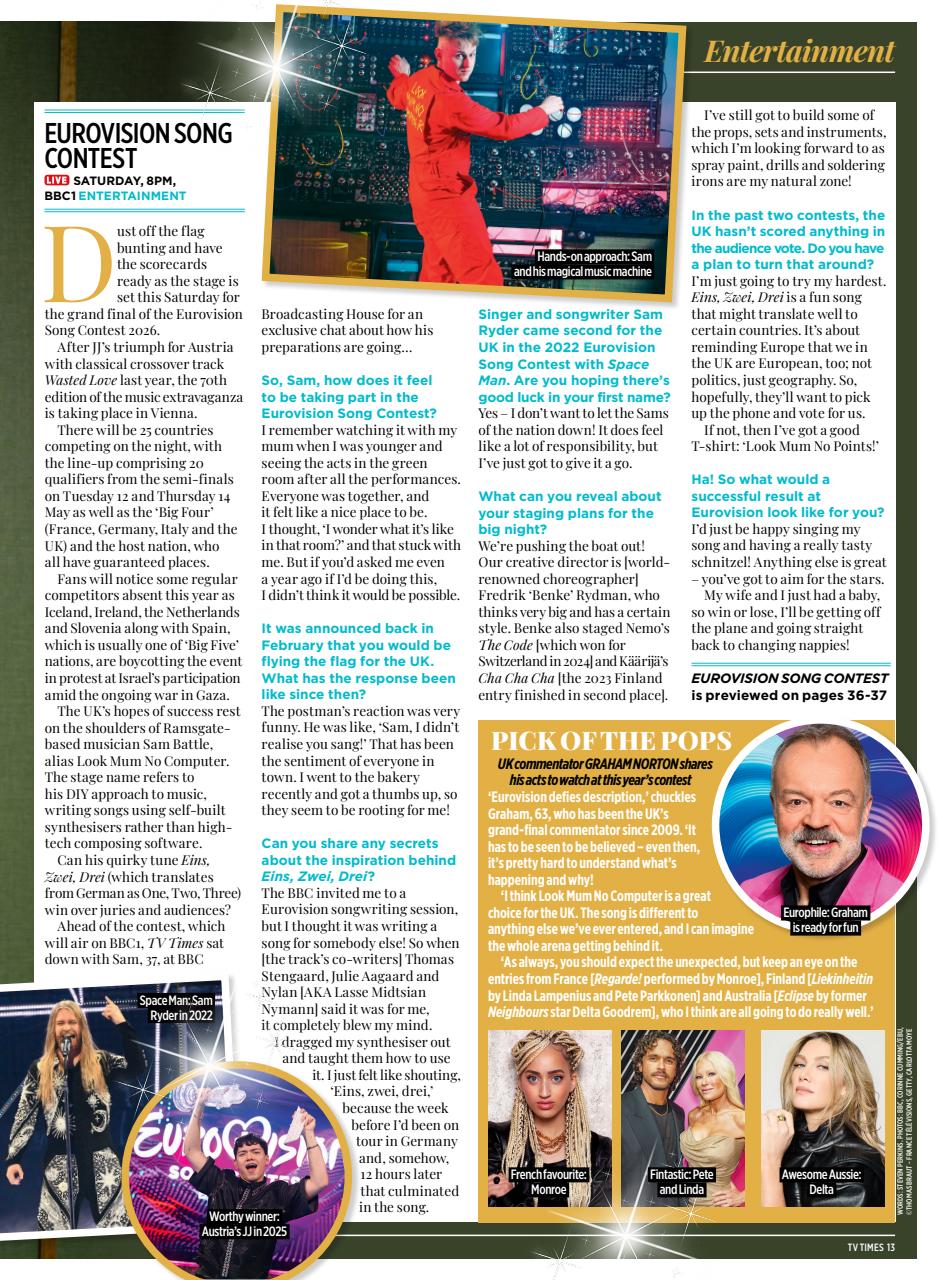 TV Times Preview Pages