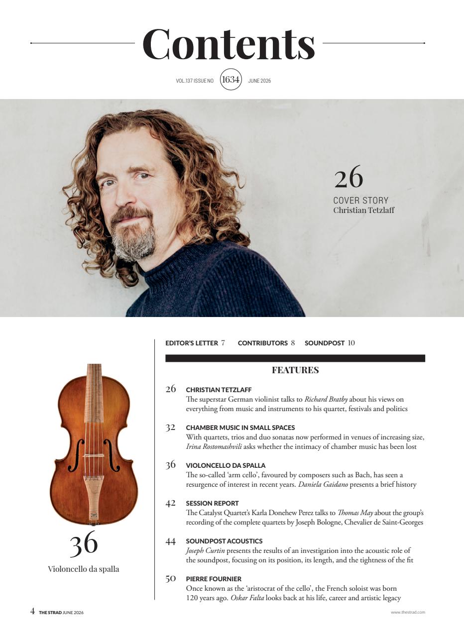 The Strad Preview Pages