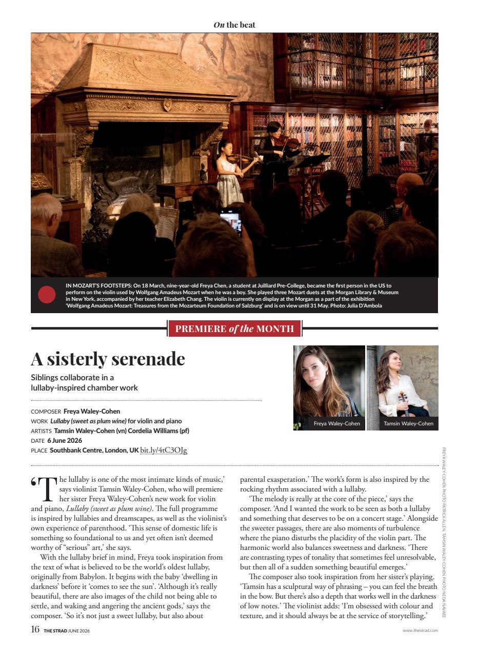 The Strad Preview Pages