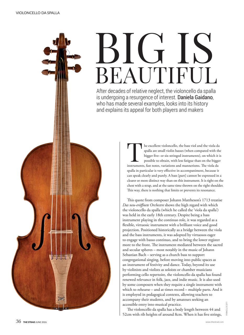 The Strad Preview Pages