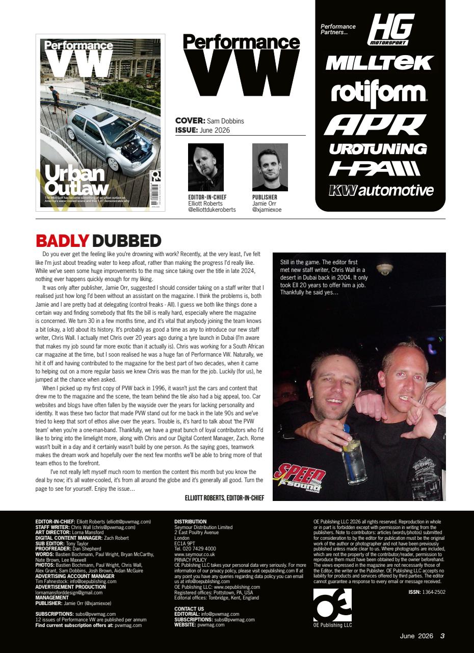 Performance VW Preview Pages