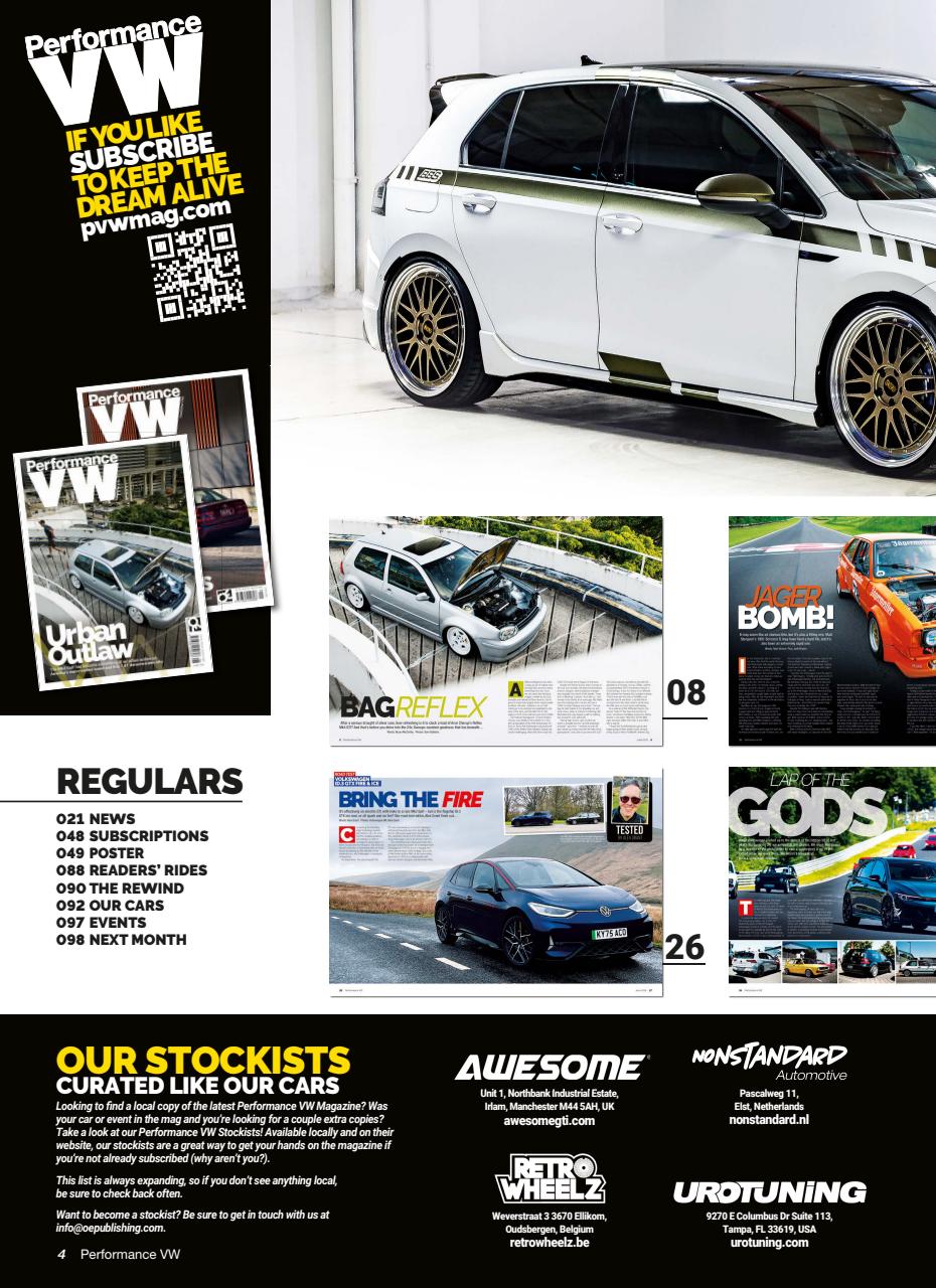 Performance VW Preview Pages