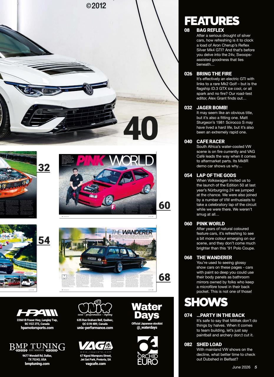 Performance VW Preview Pages