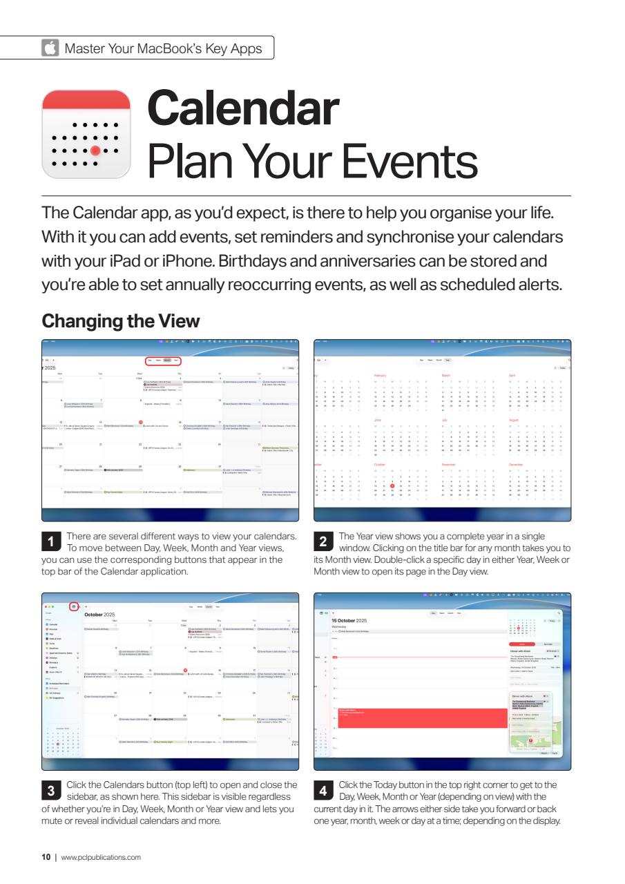 MacBook & macOS The Complete Manual Preview Pages